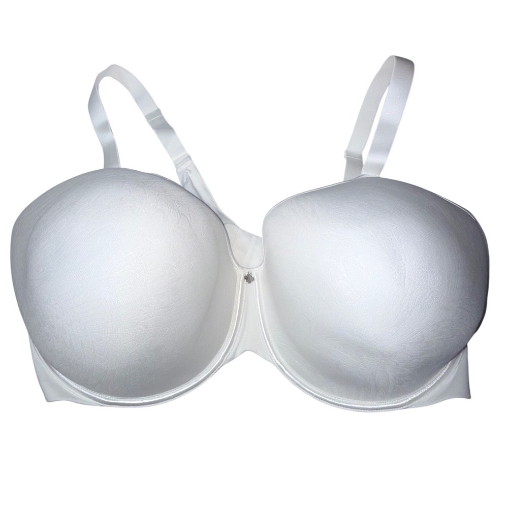 Breezies A679216 Featherlite Breathe Underwire T-Shirt Bra 46D White NWT